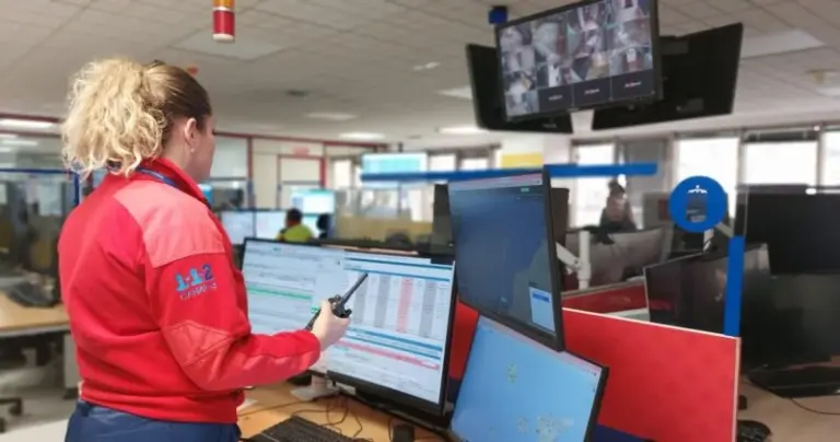 Heridas dos personas en una colisión frontal en el sur de Tenerife