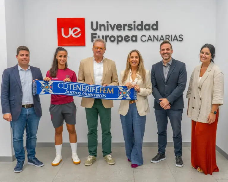 Nueva unión entre CD Tenerife Femenino y Universidad Europea