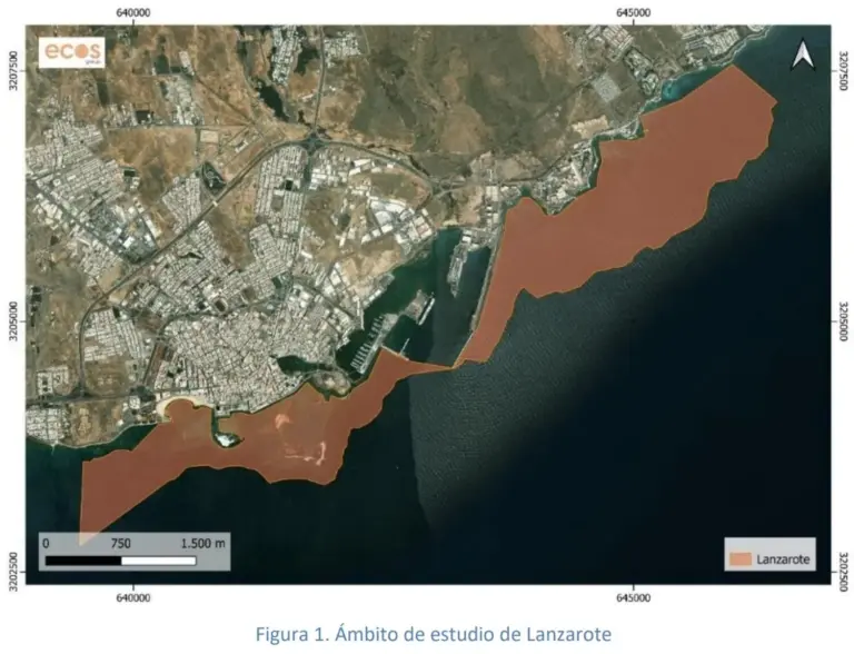 Transición analiza el litoral de Lanzarote para prevenir los efectos de la erosión y la subida del mar