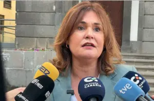 Jimena Delgado, portavoz del PP en el Ayuntamiento de Las Palmas de Gran Canaria
