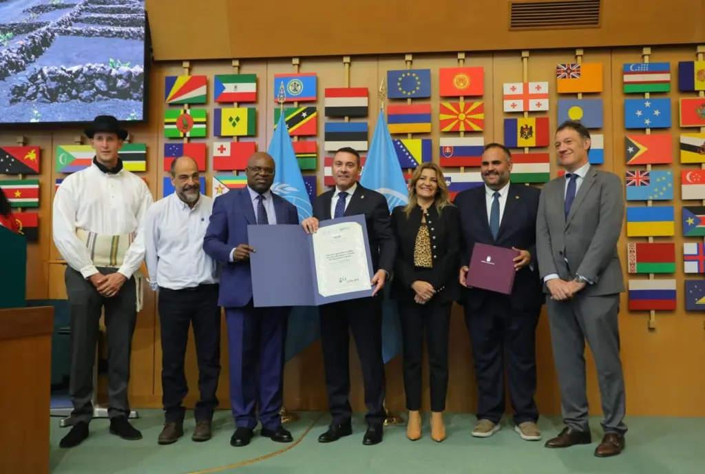 LANZAROTE RECIBE DISTINCIÓN SIPAM DE LA FAO