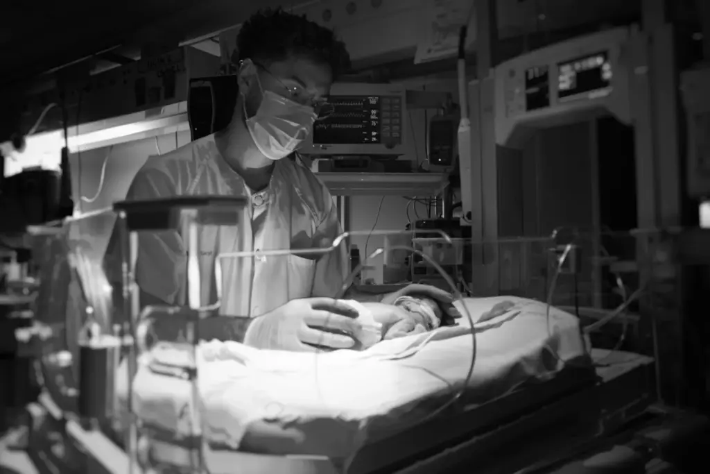 'La calma' del premio de fotografía FotoEnfermería, organizado por el Colegio General de Enfermería