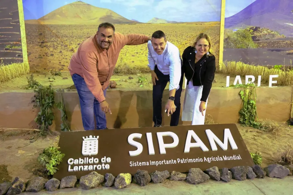 Lanzarote recibe el certificado SIPAM