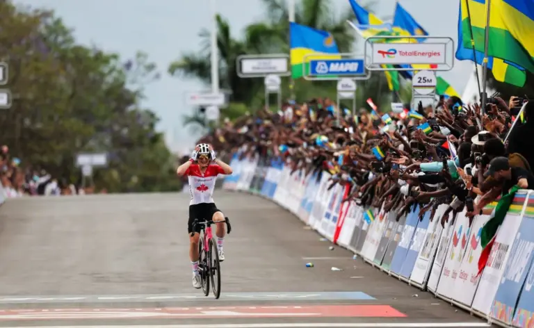 La campeona del mundo de ciclismo Magdeleine Vallieres se suma a la Gran Canaria 365