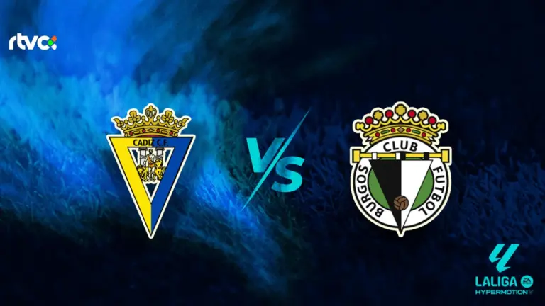 Cádiz CF vs Burgos CF: horario, alineaciones y minuto a minuto | LaLiga Hypermotion 25-26