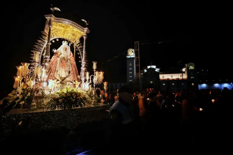 Televisión Canaria acompaña a la Virgen de Candelaria en su visita a Santa Cruz de Tenerife