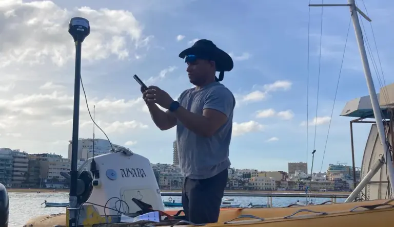 Analizan el estado de la arena sumergida de Las Canteras