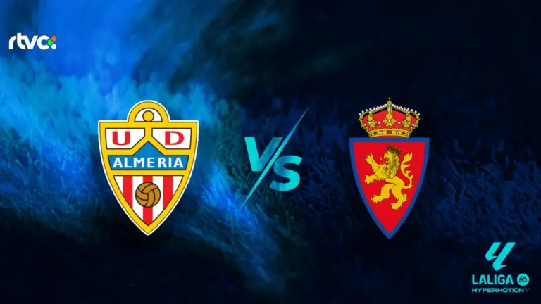 Almería FC vs Real Zaragoza: horario, alineaciones y minuto a minuto | LaLiga Hypermotion 25-26