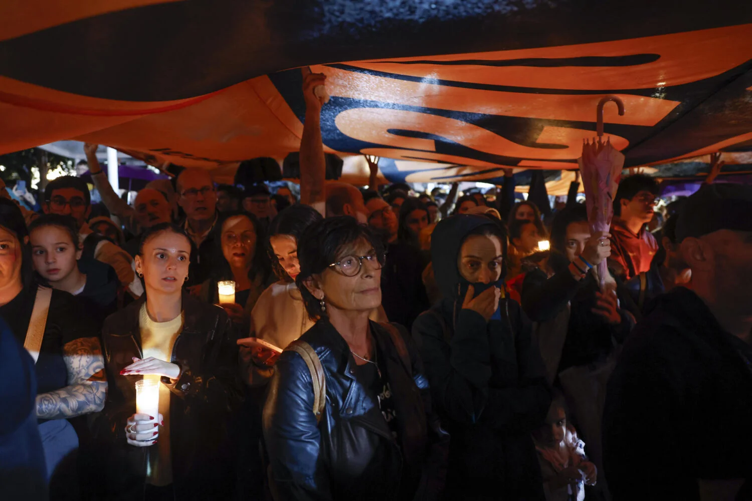 Caceroladas en València en el primer aniversario de la dana