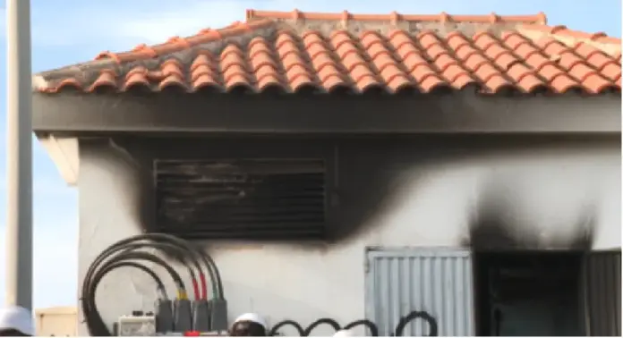 La explosión en el centro de transformación de Icod de los Vinos ha mantenido a 2.000 usuarios sin luz