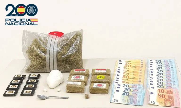 Cerrado un punto de venta de droga en Telde