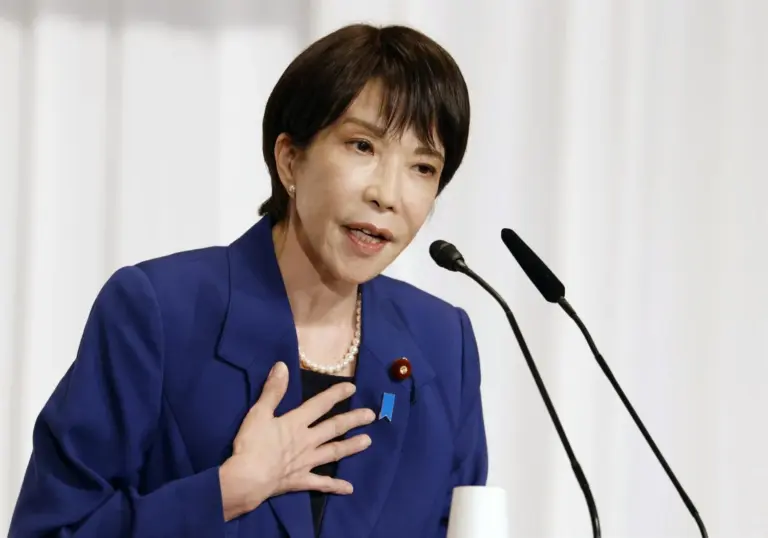 Sanae Takaichi, primera mujer en la historia elegida como primera ministra de Japón