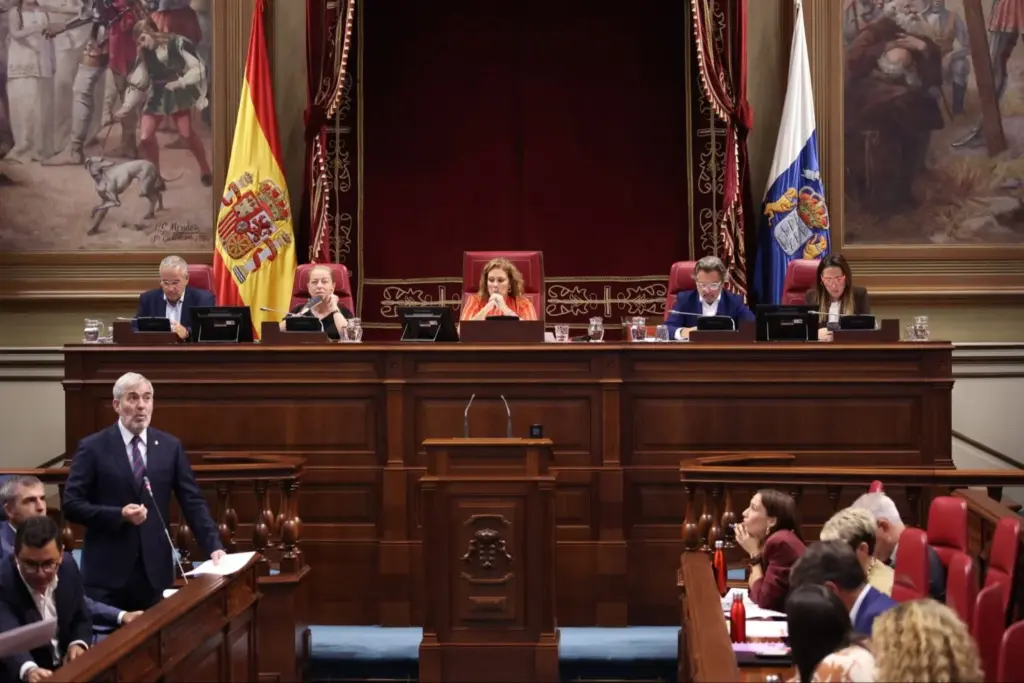 Pleno del Parlamento de Canarias este jueves / Parlamento de Canarias