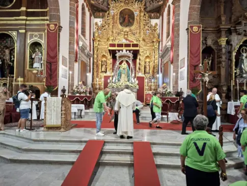 Imágenes de la histórica visita de la Virgen de Candelaria a Santa Cruz de Tenerife