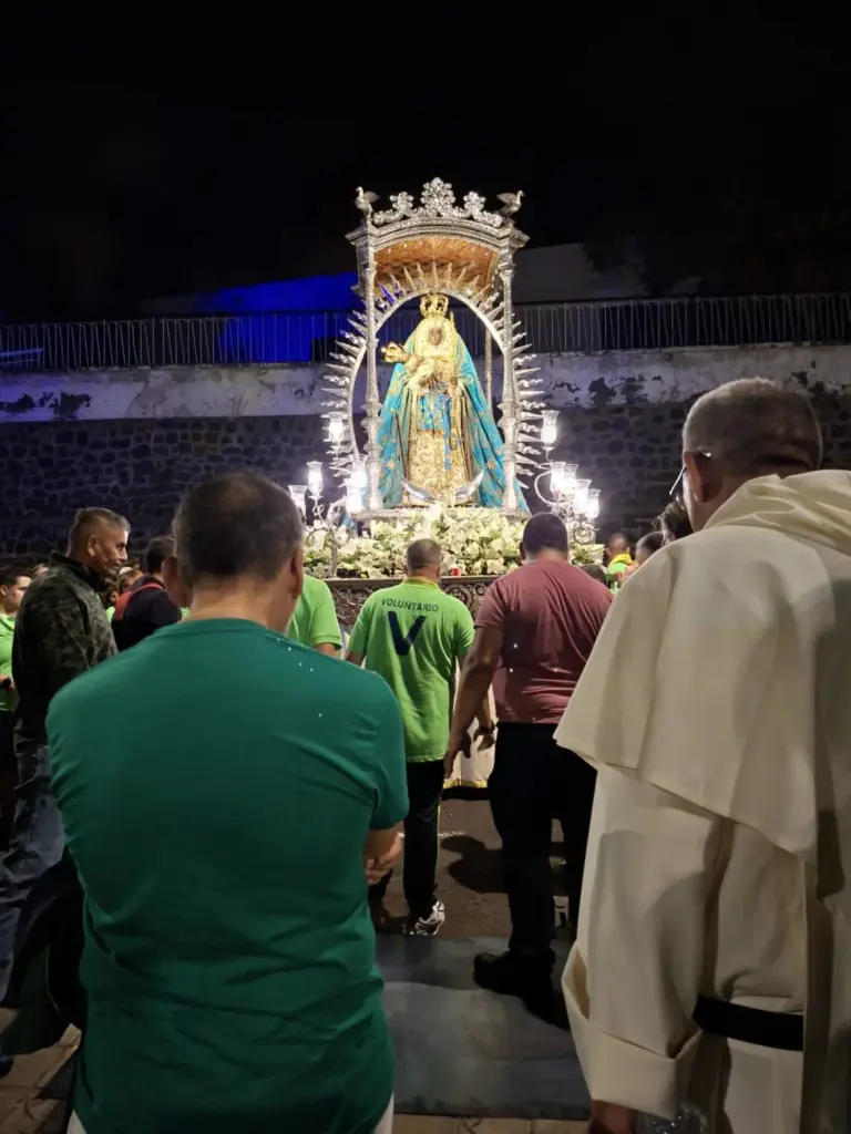 Recorrido de la Virgen de la Candelaria