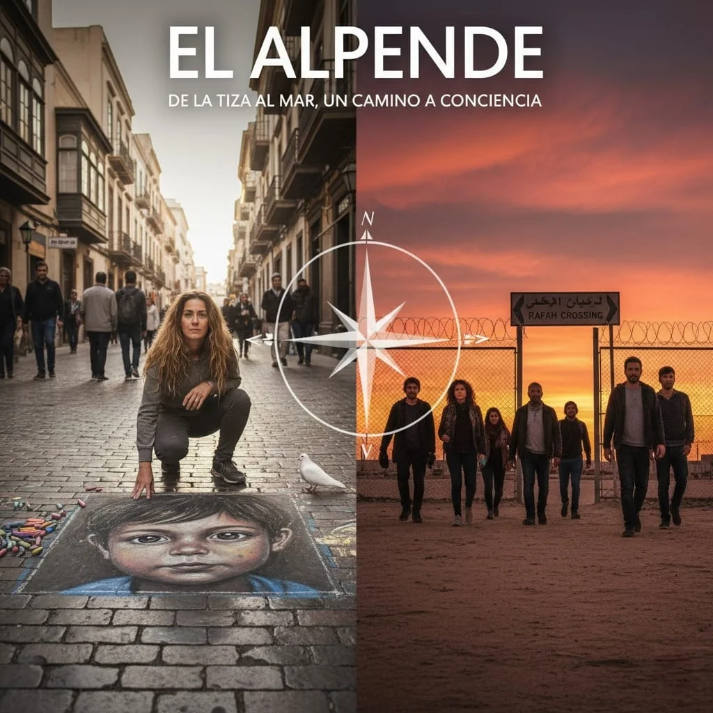 'El Alpende' viaja por mar y tierra hacia Palestina desde Canarias. El programa de radio abre sus micrófonos a dos figuras que sintieron la llamada de la solidaridad con Palestina