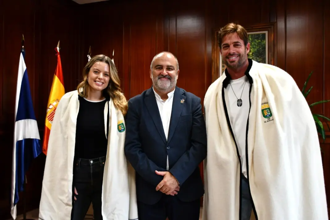 El director de la película, Martín Cuervo, lleva semanas rodando en el municipio con los actores William Levy y Adriana Torrebejano