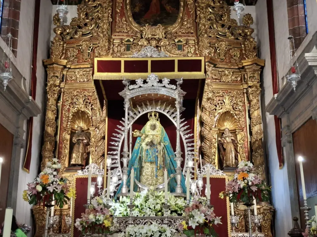 Últimas horas de la Virgen de Candelaria en la Iglesia de la Concepción