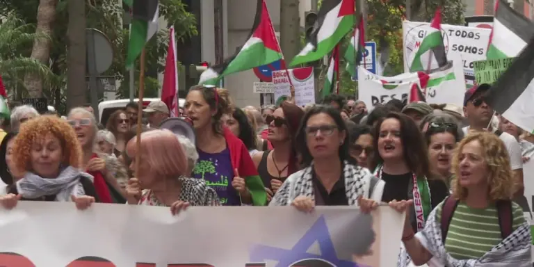 Huelga del 15 de octubre por Palestina en Canarias: consulte aquí los horarios, paros e itinerarios