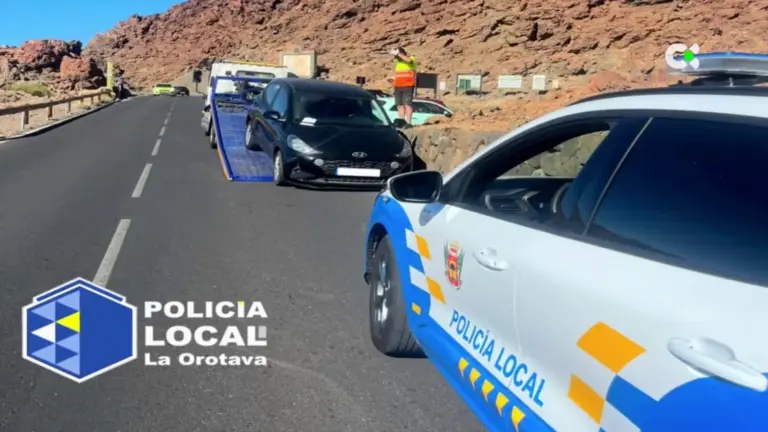 La Orotava endurecerá las sanciones por mal aparcamiento en el Parque Nacional del Teide