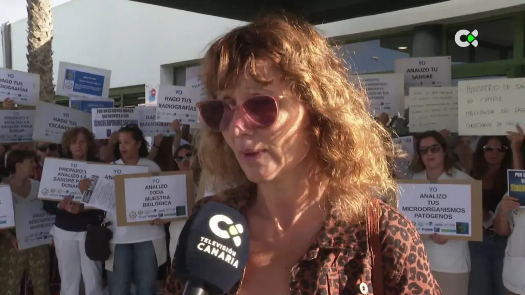 Los técnicos superiores sanitarios de Canarias, a la huelga cuatro días. RTVC