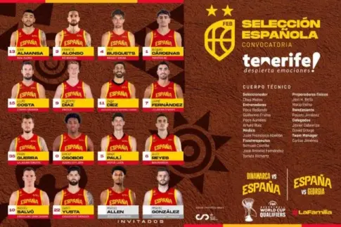 Chus Mateo da su primera lista como seleccionador nacional