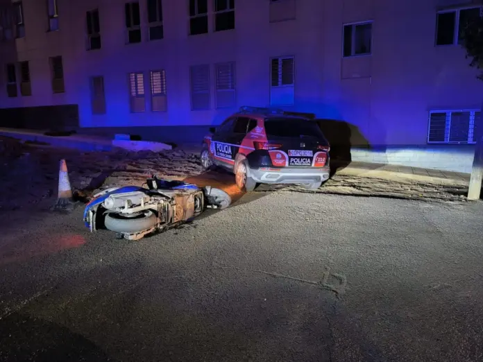 Detenido un motorista tras una persecución en Gran Canaria