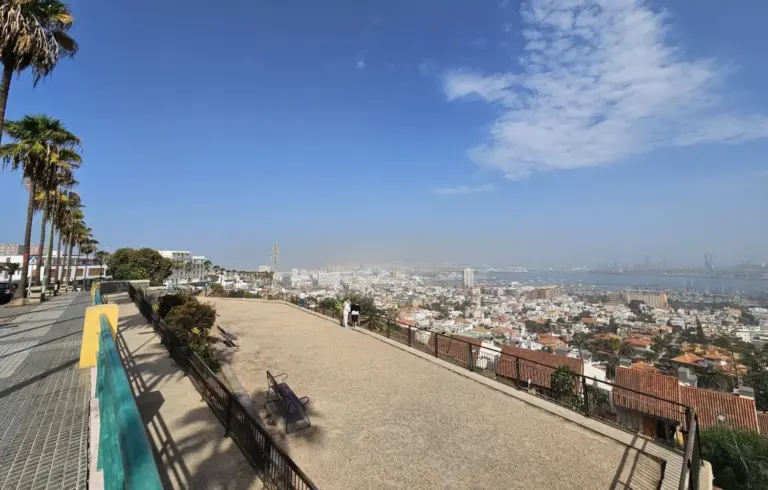 La calima regresa a Canarias, pero con menos intensidad que a principios de semana