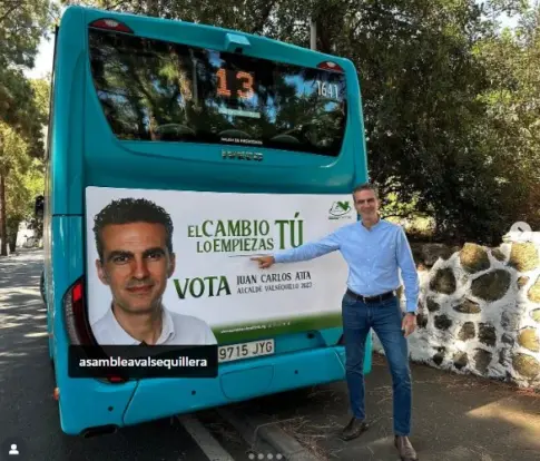 Juan Carlos Hernández Atta, nuevo alcalde de Valsequillo