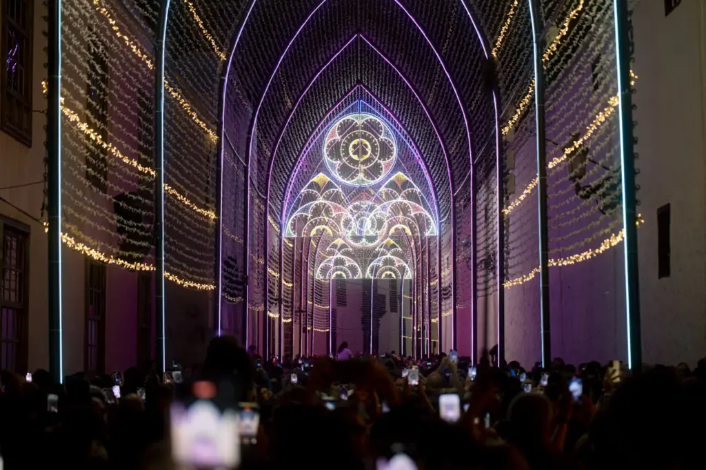 Luces de Navidad de La Laguna. Archivo del Ayuntamiento de La Laguna