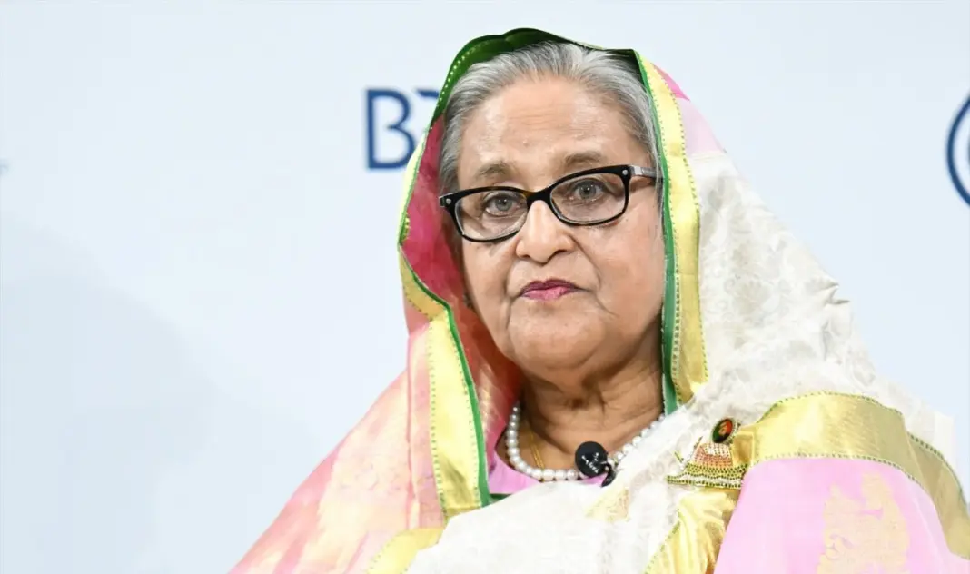 La ex primera ministra de Bangladesh, Sheikh Hasina, en una imagen de archivo