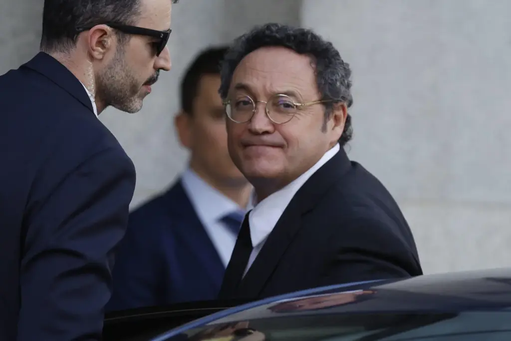 El fiscal general declara en la quinta sesión del juicio por revelación de secretos. EFE/ Javier Lizón