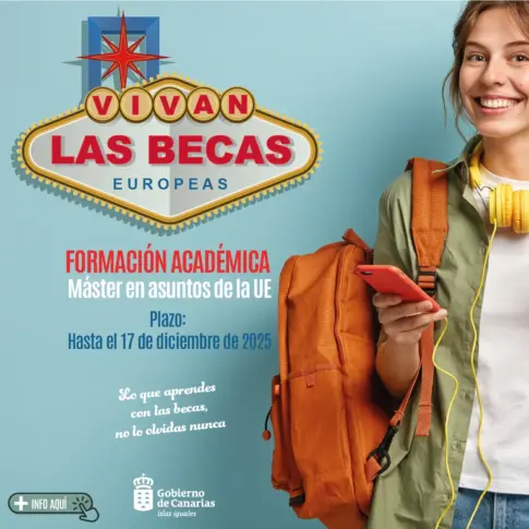 La Consejería de Hacienda y Relaciones con la Unión Europea convoca cinco becas de formación en asuntos europeos para 2026