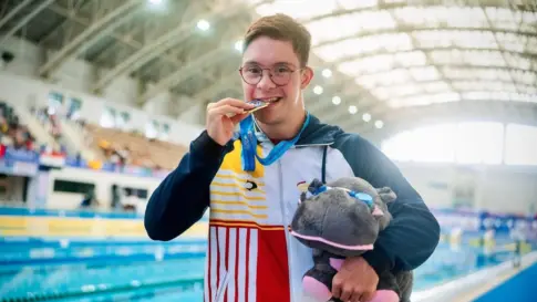 El CN Las Palmas celebra la sexta competición de Natación Adaptada