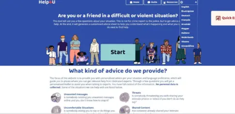Help4U, nueva plataforma digital para apoyar a menores que sufren abuso o acoso sexual en línea
