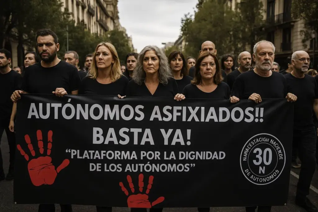 Manifestación de autónomos