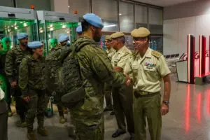 La Brigada Líbano XLIII regresa a Canarias desde tierras libanesas