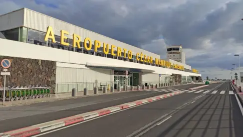 Meteorología adversa en el Aeropuerto de Lanzarote obliga el desvío de siete vuelos