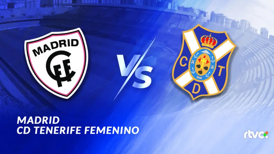 Madrid CFF vs Costa Adeje Tenerife J10 Liga F 9 noviembre 2025