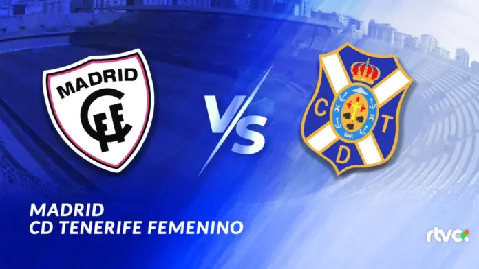 Madrid CFF vs Costa Adeje Tenerife J10 Liga F 9 noviembre 2025