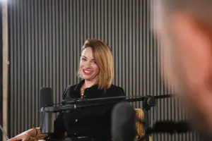 Nira Santana, durante su entrevista en el podcast Islas Responsables