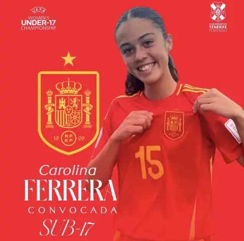 Carolina Ferrera, convocada con España Sub-17 para la clasificación del europeo