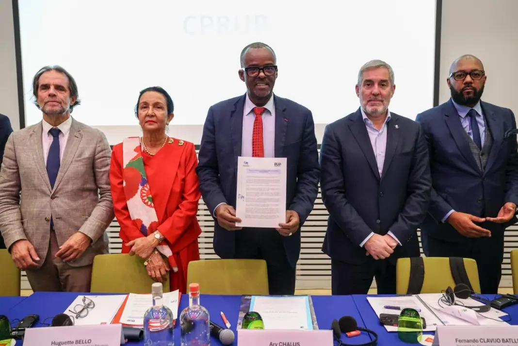 En el XXX aniversario de la Conferencia de Presidentes de las Regiones Ultraperiféricas, Fernando Clavijo, ha instado a manifestarse ante el marco financiero que plantea Europa