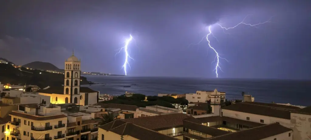 Borrasca Claudia tormenta