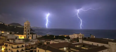 Galería de imágenes de la borrasca Claudia en Canarias