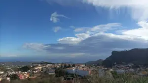 San Mateo, en Gran Canaria, en la mañana de este jueves