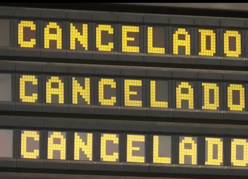 26 cancelaciones aéreas en el aeropuerto de La Palma