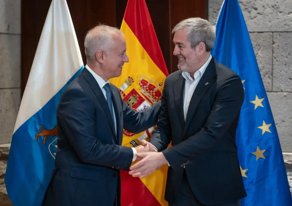 Clavijo y Urkullu refuerzan la alianza atlántica para proyectar a Canarias como puente con África