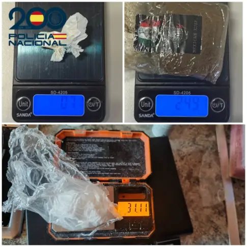 Tres detenidos por traficar con crack, cocaína y hachís en Puerto del Rosario