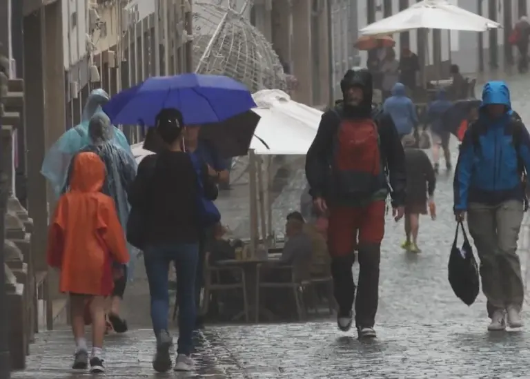 El frío y la lluvia, protagonistas en Canarias estos últimos días del año